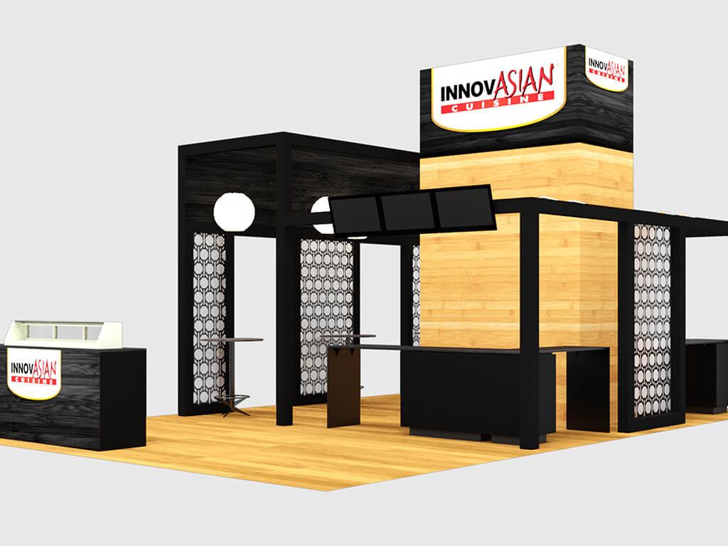 Trade show booth and retail experience image